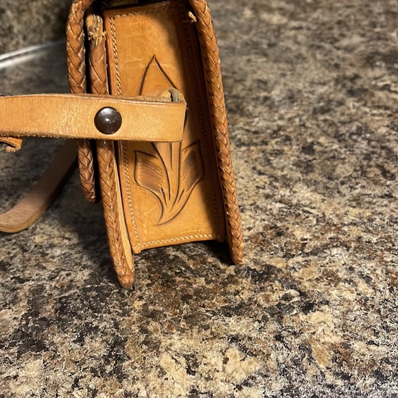 Vintage Leather Purse from Mexico - Picture 6 of 9